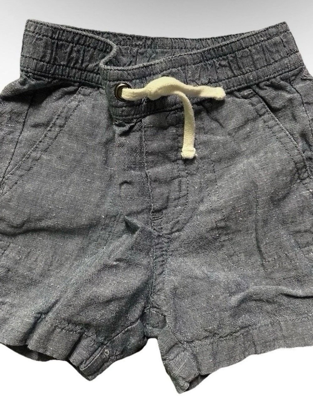 Janie And Jack Baby Boy Shorts Blue Summer Warm Weather Size 6-12 Months